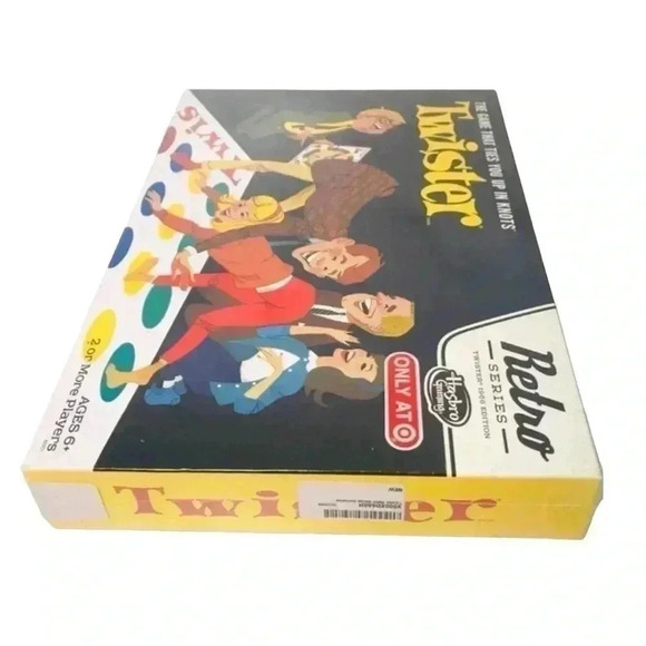 TWISTER BOARD GAME RETRO SERIES 1966 EDITION FACTORY SEALED CLASSIC FAMILY FUN - Picture 3 of 8